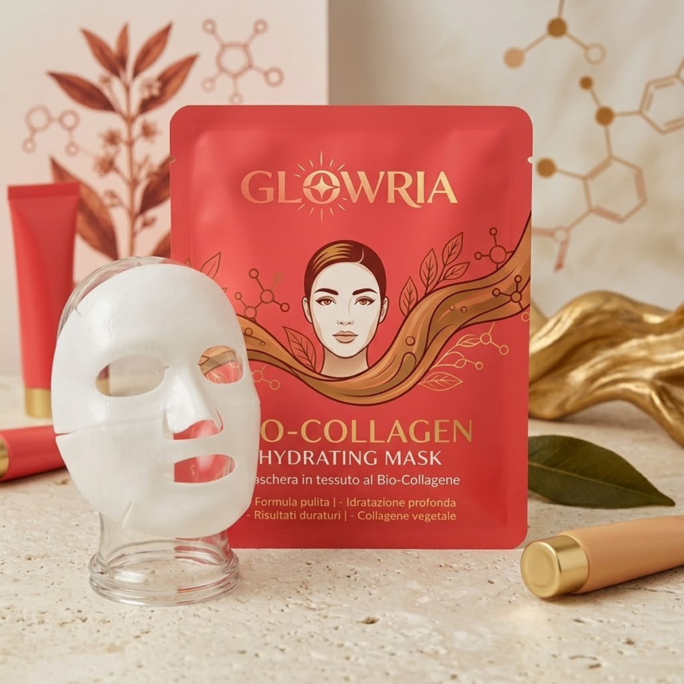 Maschera al Bio-Collagene